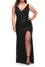 Load image into Gallery viewer, La Femme Plus Size Dress 30182