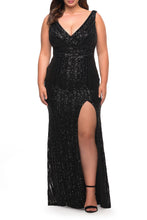 Load image into Gallery viewer, La Femme Plus Size Dress 30182