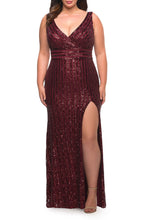 Load image into Gallery viewer, La Femme Plus Size Dress 30182