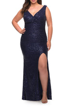 Load image into Gallery viewer, La Femme Plus Size Dress 30307