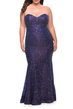 Load image into Gallery viewer, La Femme Plus Size Dress 30774
