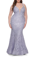 Load image into Gallery viewer, La Femme Plus Size Dress 31118