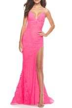 Load image into Gallery viewer, La Femme Prom Dress 31404