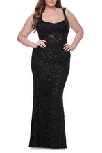 Load image into Gallery viewer, La Femme Plus Size Dress 31535