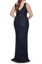 Load image into Gallery viewer, La Femme Plus Size Dress 32016