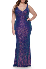 Load image into Gallery viewer, La Femme Plus Size Dress 32199