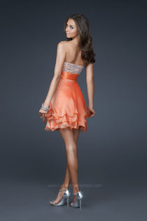 La Femme Short Dress Style 16541