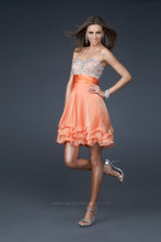 Load image into Gallery viewer, La Femme Short Dress Style 16541