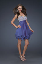 Load image into Gallery viewer, La Femme Short Dress Style 16541