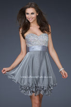 Load image into Gallery viewer, La Femme Short Dress Style 16541