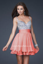 Load image into Gallery viewer, La Femme Short Dress Style 16813
