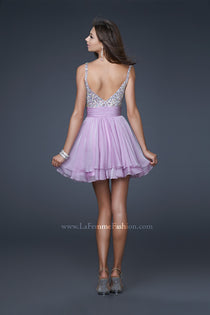 La Femme Short Dress Style 16813
