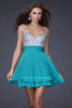Load image into Gallery viewer, La Femme Short Dress Style 16813