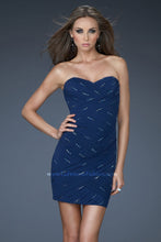 Load image into Gallery viewer, La Femme Short Dress Style 16989