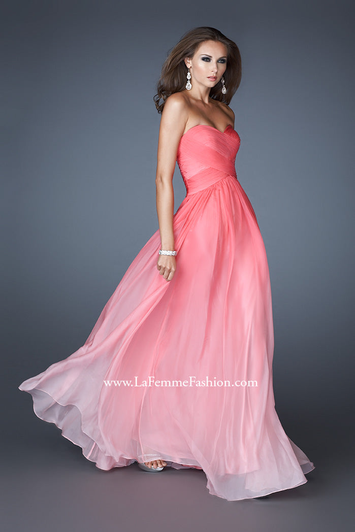 La Femme Bridesmaid Dress Style 17004