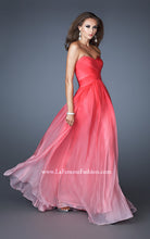 Load image into Gallery viewer, La Femme Bridesmaid Dress Style 17004