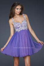 Load image into Gallery viewer, La Femme Homecoming Dress Style 17446