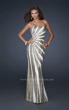Load image into Gallery viewer, La Femme Prom Dress Style 17456