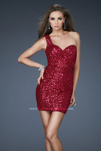 Load image into Gallery viewer, La Femme Homecoming Dress Style 18038