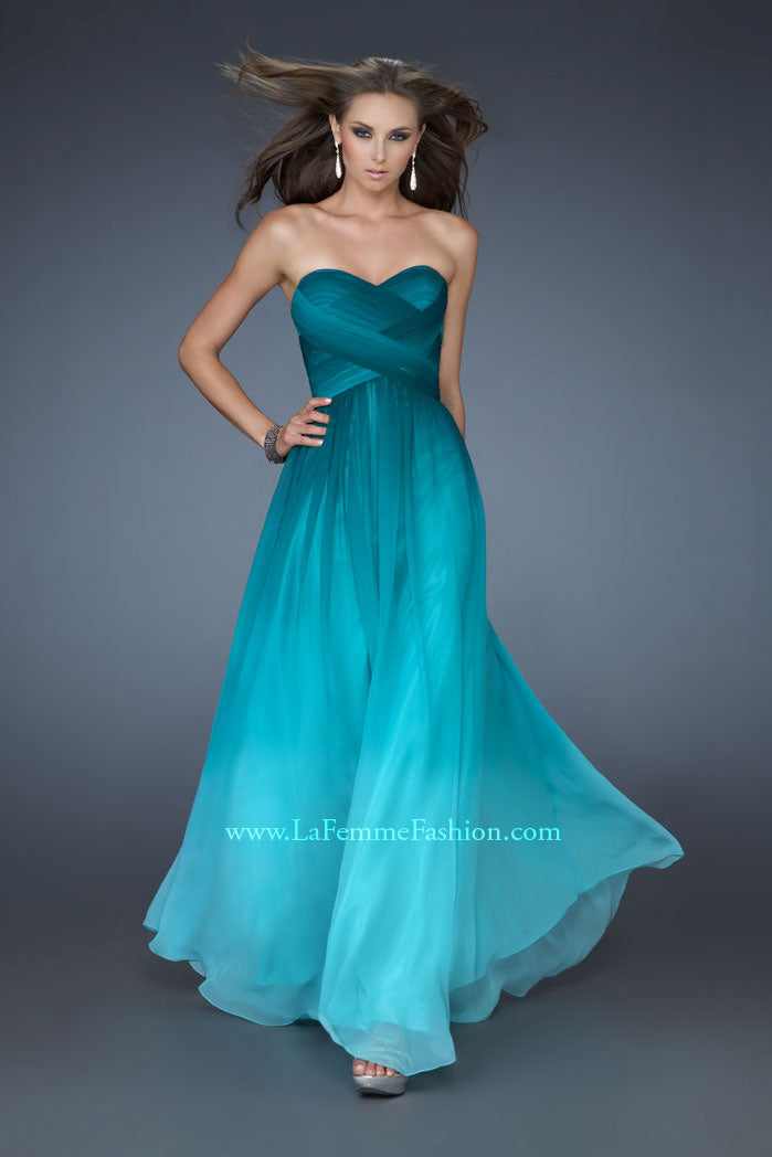 La Femme Bridesmaid Dress Style 18497