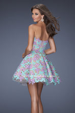 Load image into Gallery viewer, La Femme Short Dress Style 20063