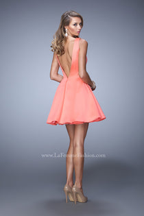 La Femme Homecoming Dress Style 22009