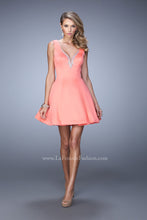 Load image into Gallery viewer, La Femme Homecoming Dress Style 22009