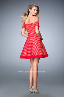 La Femme Short Dress Style 22621