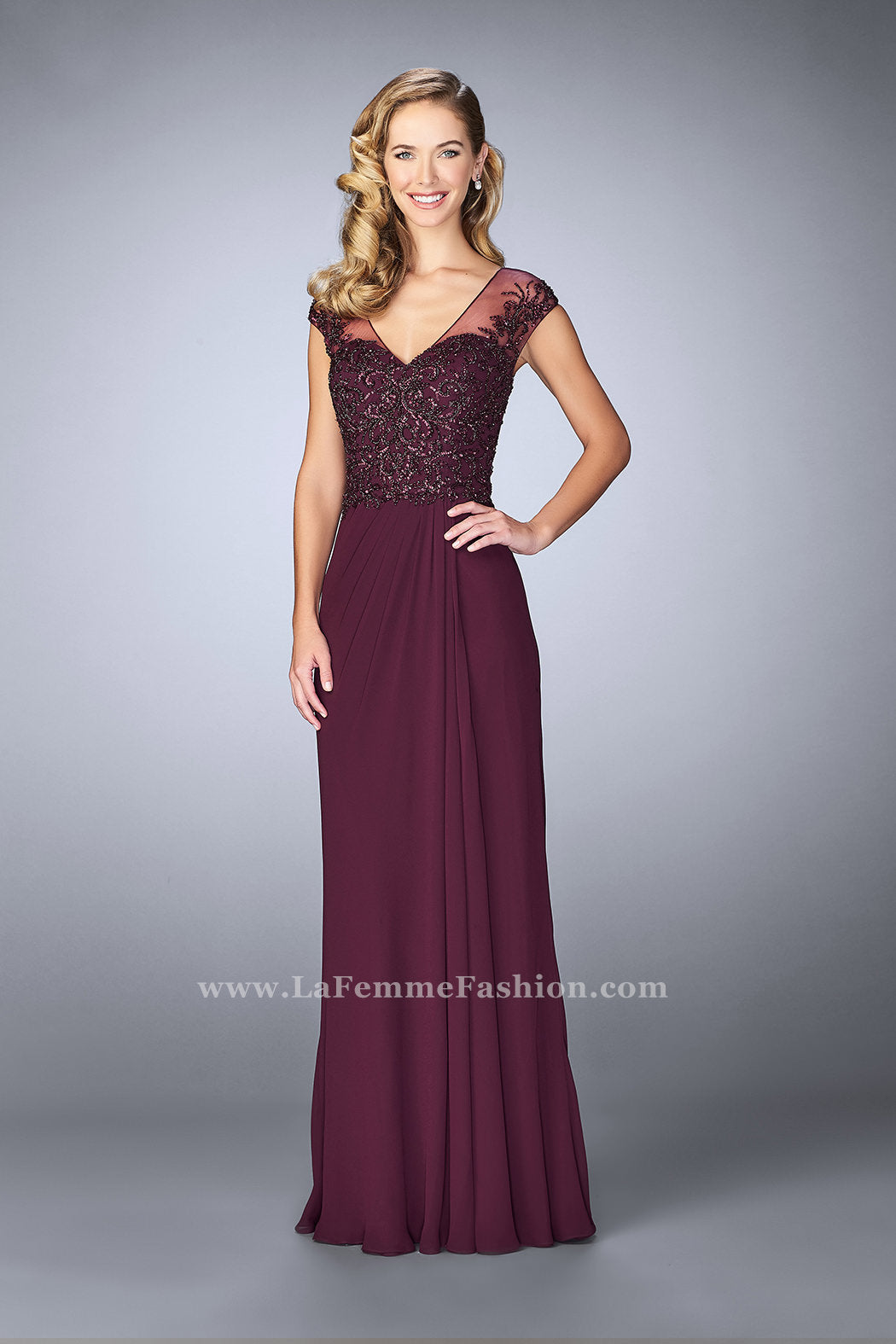 La Femme Mother of the Bride Dress Style 23316