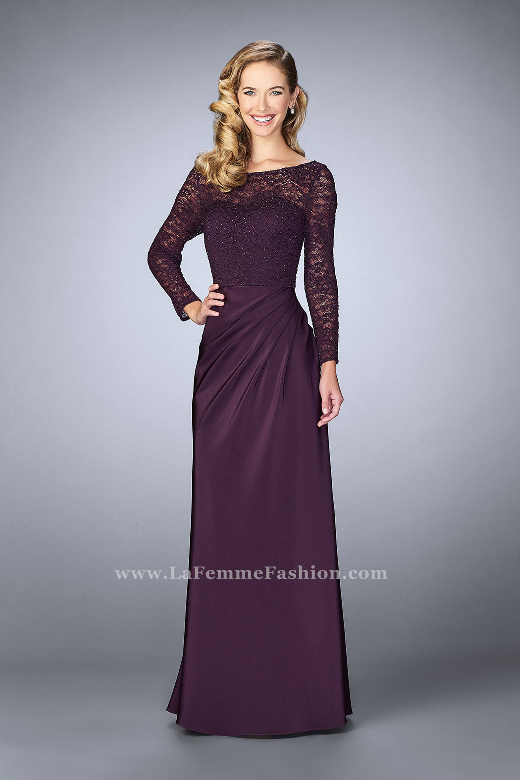 La Femme Mother of the Bride Dress Style 23435