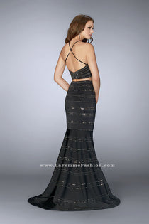 La Femme Prom Dress Style 24810
