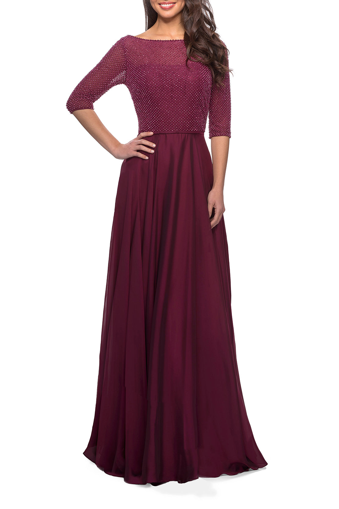 La Femme Mother of the Bride Dress Style 25011