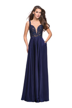 Load image into Gallery viewer, La Femme Prom Dress Style 25436