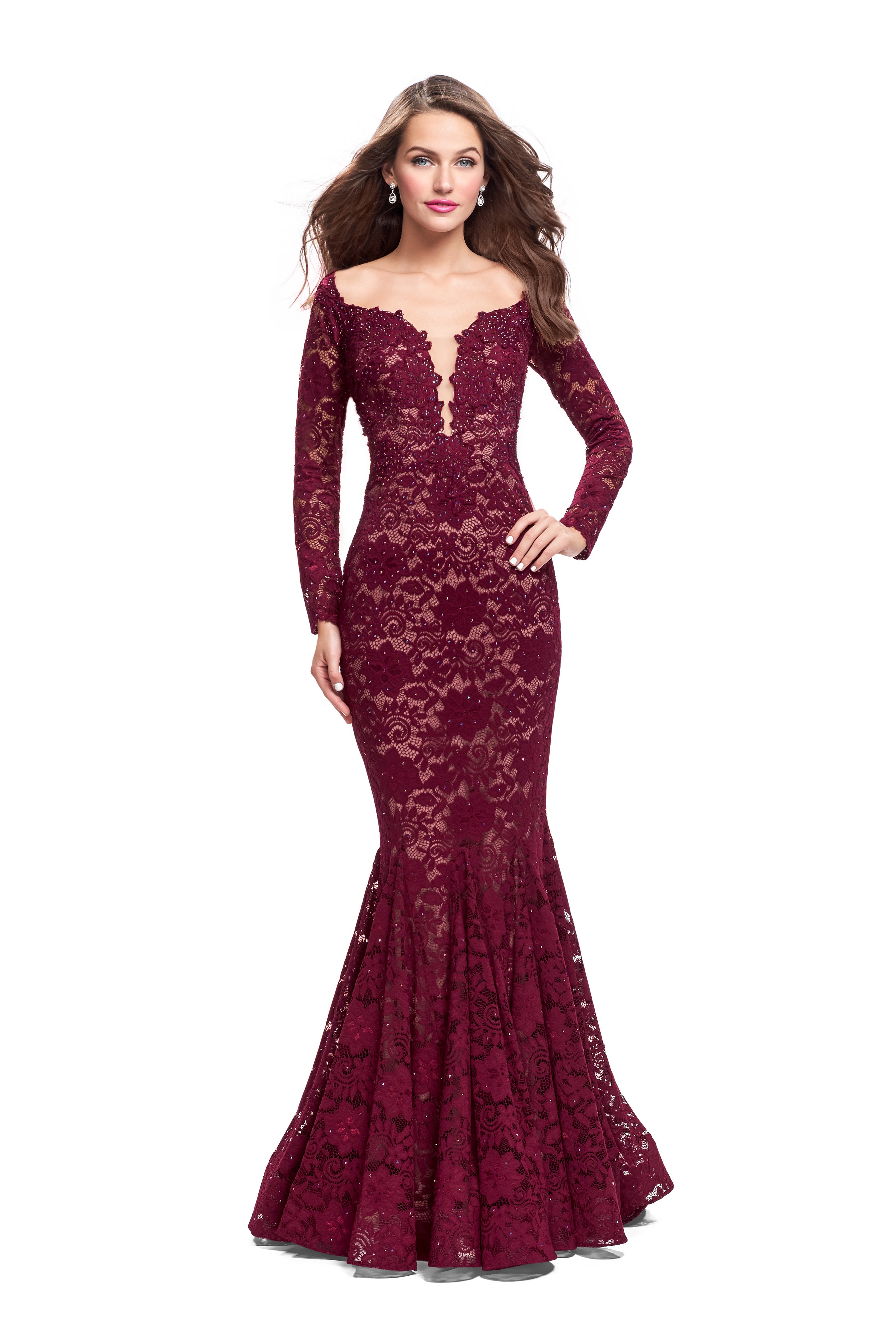 La Femme Prom Dress Style 25607