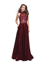 Load image into Gallery viewer, La Femme Prom Dress Style 25617