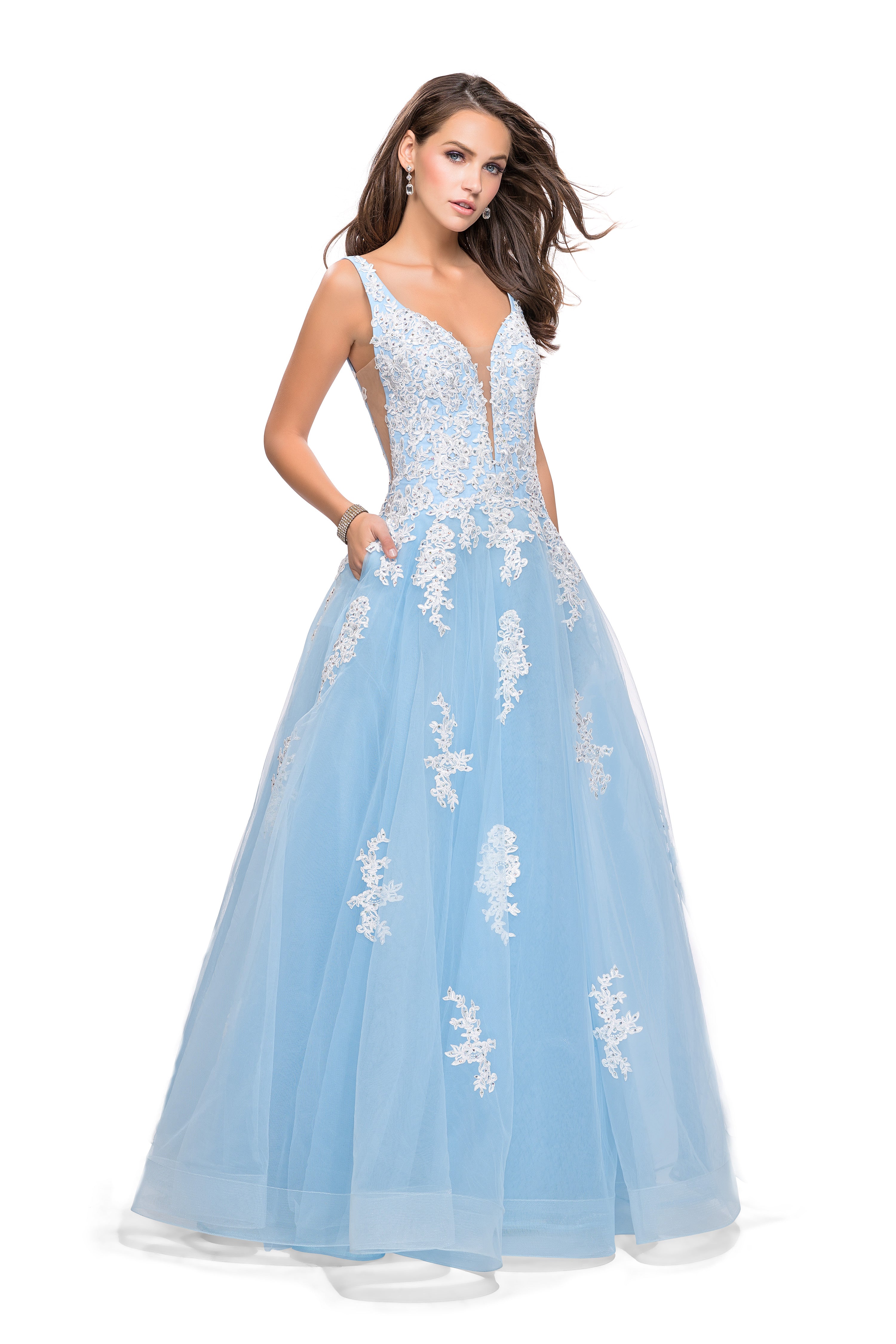 La Femme Prom Dress Style 25624