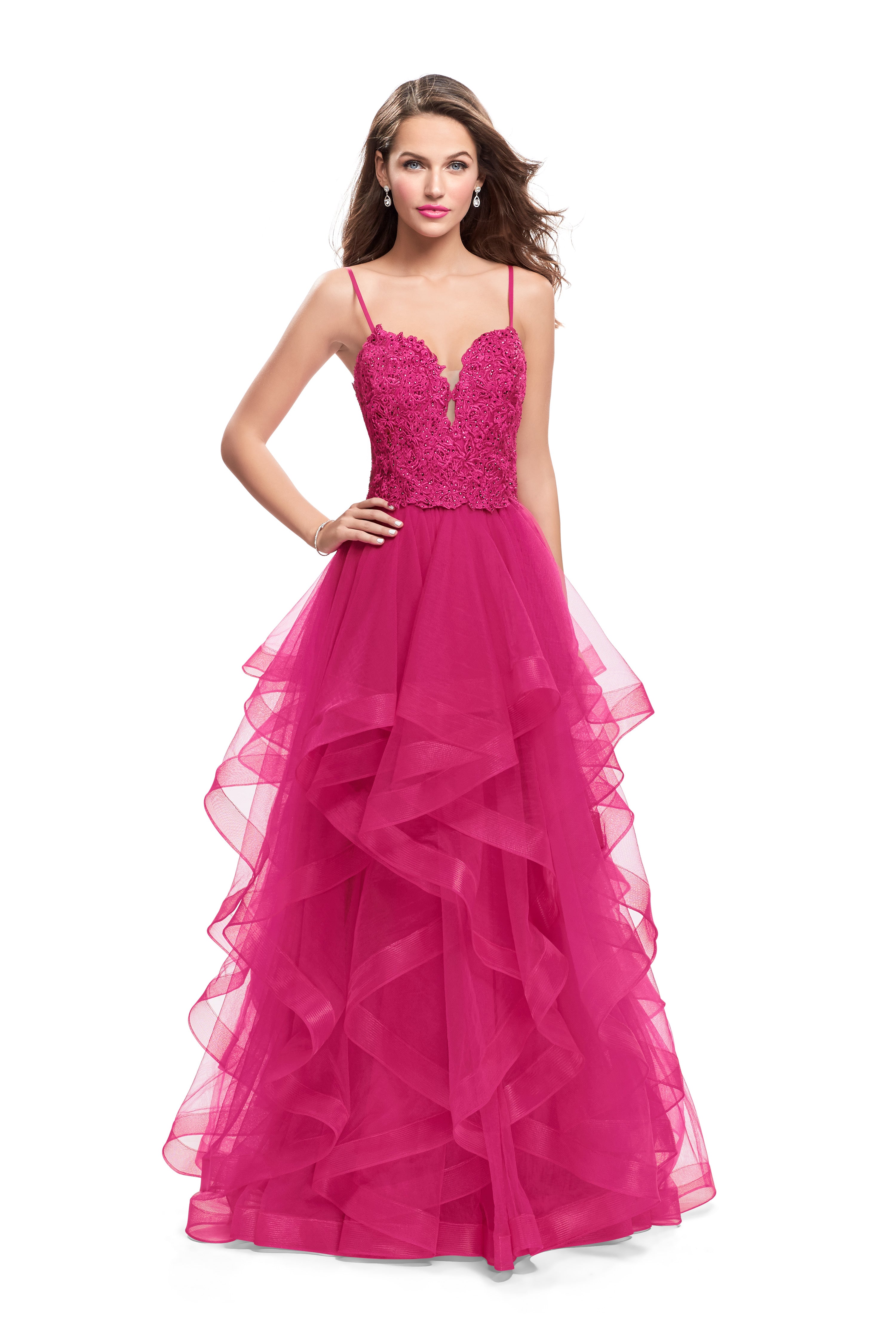 La Femme Prom Dress Style 25857