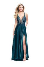 Load image into Gallery viewer, La Femme Prom Dress Style 25907