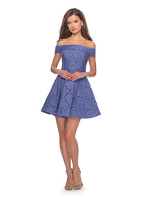 La Femme Short Dress Style 28122