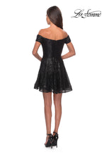Load image into Gallery viewer, La Femme Short Dress Style 28155