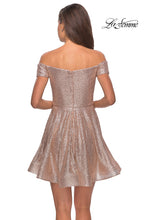 Load image into Gallery viewer, La Femme Short Dress Style 28155