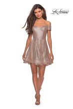 Load image into Gallery viewer, La Femme Short Dress Style 28155