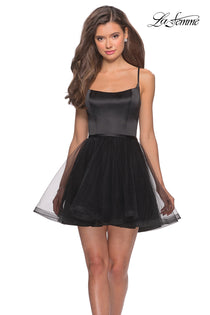La Femme Short Dress Style 28156