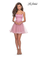 Load image into Gallery viewer, La Femme Short Dress Style 28156