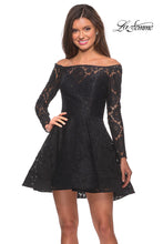 Load image into Gallery viewer, La Femme Short Dress Style 28175