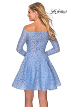 Load image into Gallery viewer, La Femme Short Dress Style 28175