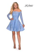 Load image into Gallery viewer, La Femme Short Dress Style 28175