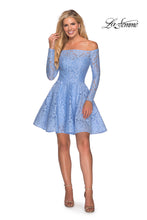 Load image into Gallery viewer, La Femme Short Dress Style 28175