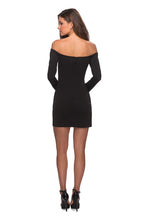 Load image into Gallery viewer, La Femme Short Dress Style 28182