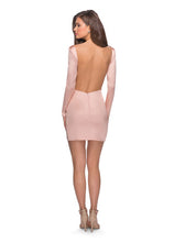 Load image into Gallery viewer, La Femme Short Dress Style 28192